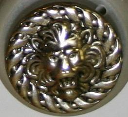 #280712 20mm Full Metal Button by Dill - Silver