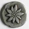 #300583 Full Metal 20mm Antique Tin Button by Dill