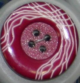 #310692 23mm (7/8 inch) Red Fashion Button by Dill