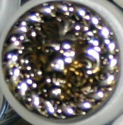 #350246 Full Metal 25mm Flower Button by Dill