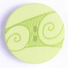 #370544 25mm (1 inch) Round Green Fashion Button by Dill