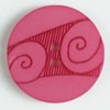 #370545 25mm (1 inch) Round Pink Fashion Button by Dill