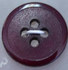 #W0920156 15mm ( 5/8 inch) Fashion Button - Berry