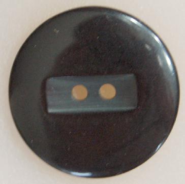 #W0920175 26 mm ( 1 inch) Fashion Button - Black