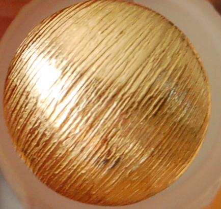 #W0920244 Full Metal 19mm ( 3/4 inch) Fashion Button - Gold
