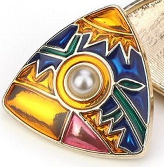 #NOV003 Novelty Metal Button