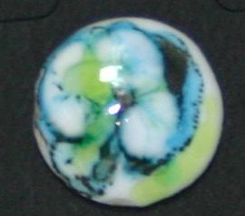 Button Up - Hand Made Lampwork Buttons by Marcia Herson #025