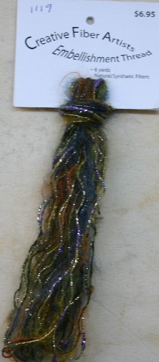 Creative Fiber Artists Embellishment Thread #1119