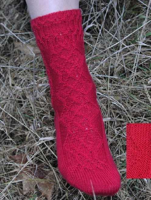 Cherry Tree Hill Let Down Your Hair Socks Pattern CTH 209