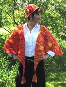 Cherry Tree Hill Sugah Set Hat and Shawl Pattern CTH 188