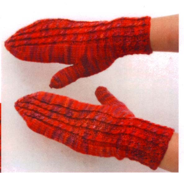 Cherry Tree Hill Supersock Mittens