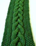Forbidden Cabled Scarf Pattern Forbidden Cabled Scarf Pattern