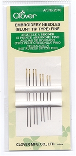 Clover #2010 Blunt Tip Embroidery Needles Clover #2010 Blunt Tip Embroidery Needles