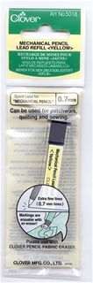 Clover #5011 Mechanical Pencil 0.5 mm Yellow Refill