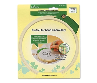 Clover 8812 Embroidery Hoop Large - 7 inch