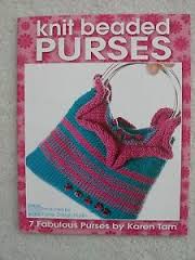 Knit Beaded Purses by Karen Tam