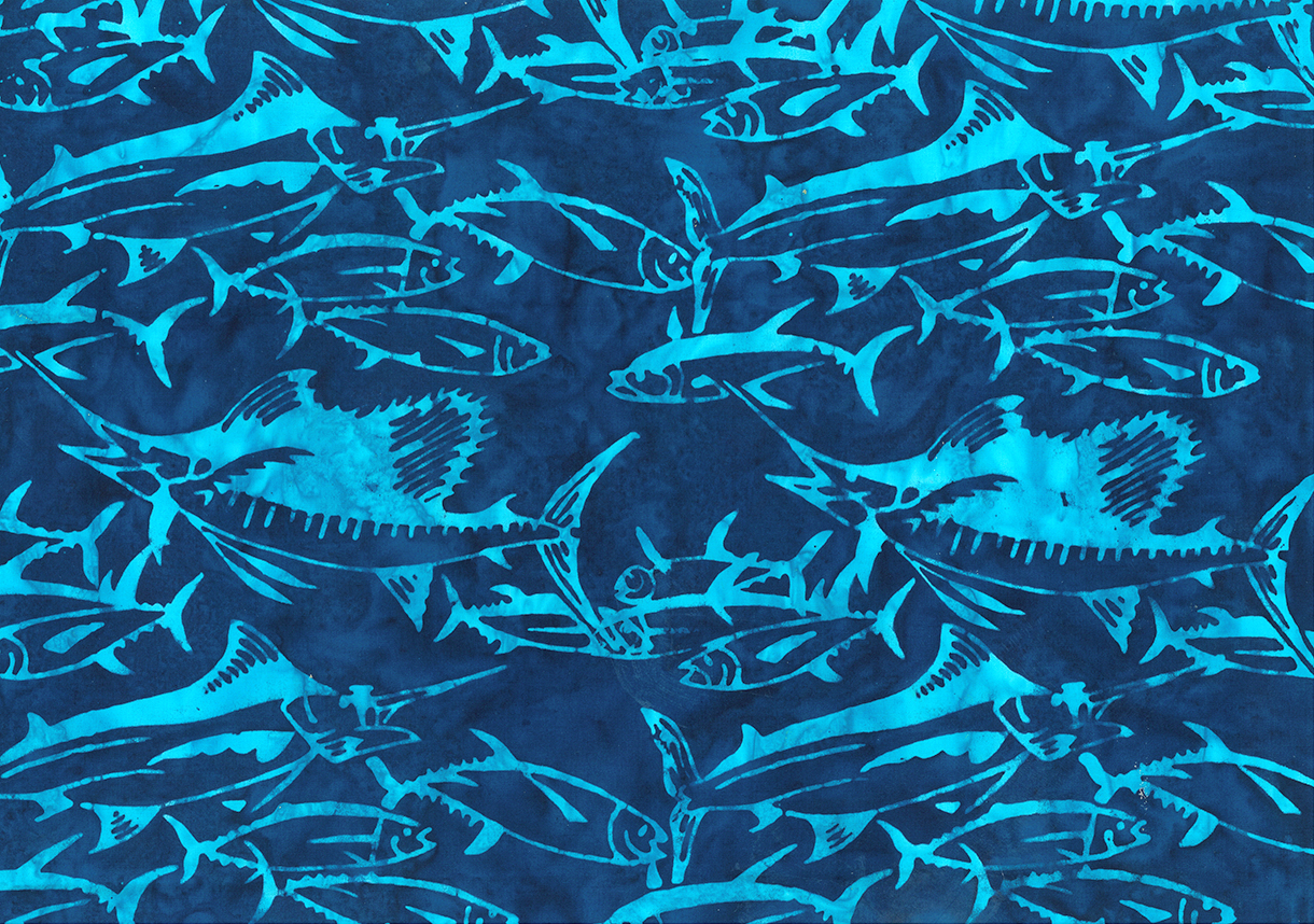 Into the Deep Batik Cotton Fabric by Northcott 80583-62