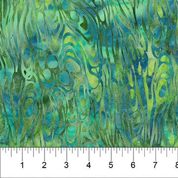 Into the Deep Batik Cotton Fabric by Northcott 80586-63