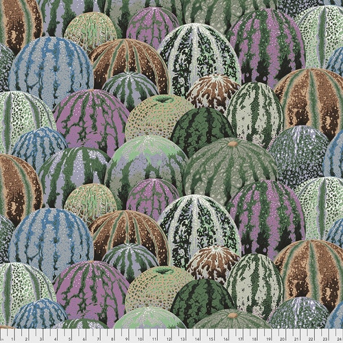 Kaffe Fassett Collective 100% Cotton Fabric - Watermelons - Grey