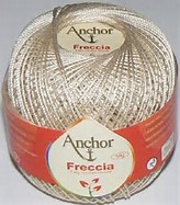 Anchor Freccia 3 Ply Crochet Thread - Size 6 - 6650 - Natural