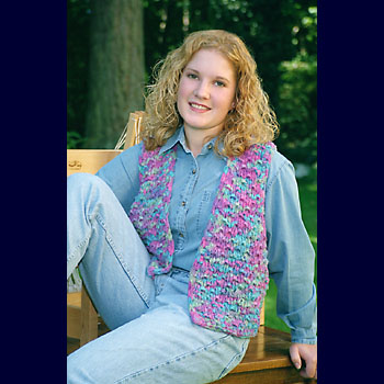 Fiber Trends Artisans Vest Pattern 454