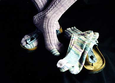 Fiber Trends Toe Jazz AC-28 Sock Pattern