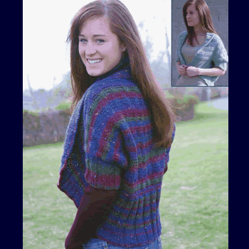 Fiber Trends Shrug Your Shoulders Knitting Pattern AC-84