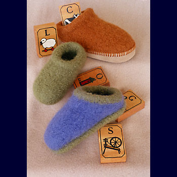 Fiber Trends Childrens Felt Clogs Pattern CH38x