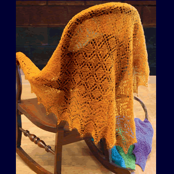 Fiber Trends Spinners Lace Shawl Knitting Pattern S2017
