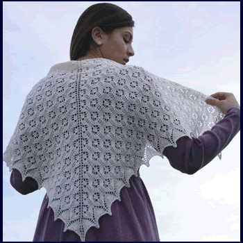 Fiber Trends Angel Lace Shawl Pattern S2018