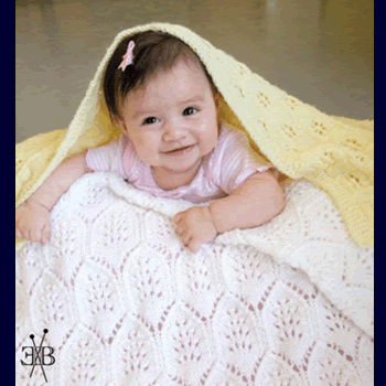 Fiber Trends Light & Lacy Baby Blankets Pattern CH48