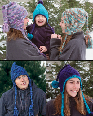 Fiber Trends Snowboarders Hats for Everyone Pattern AC-91