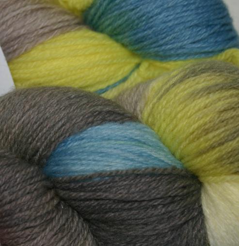 Funky Monkey Handpaints Sock Yarn - Flutterby