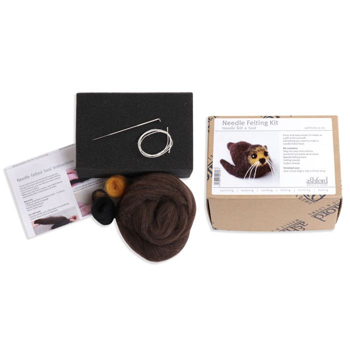 Seal Needle Felting Kit