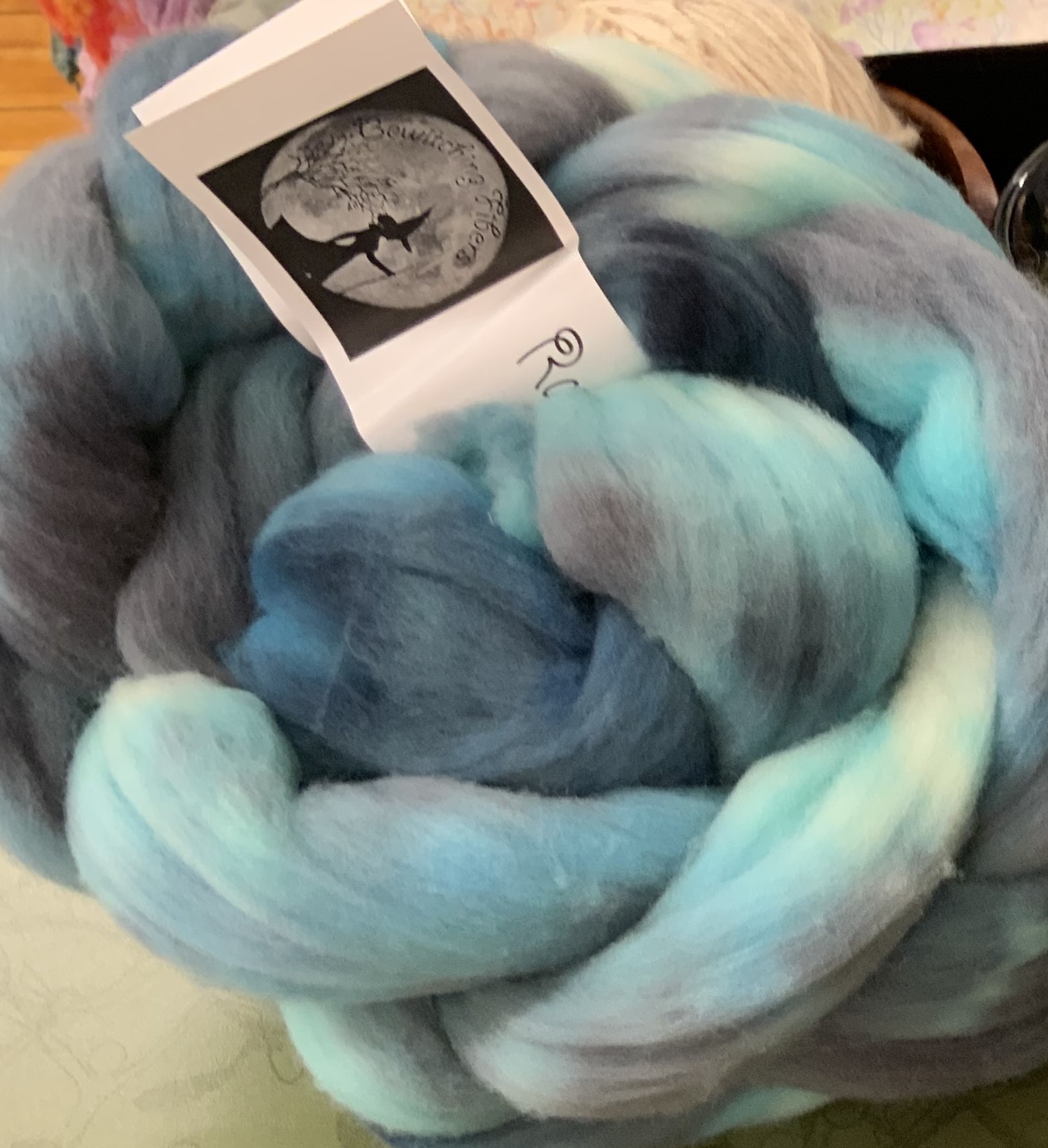 Rambouillet Hand Dyed Top - 115 g (4.0 oz) - Friars Bay