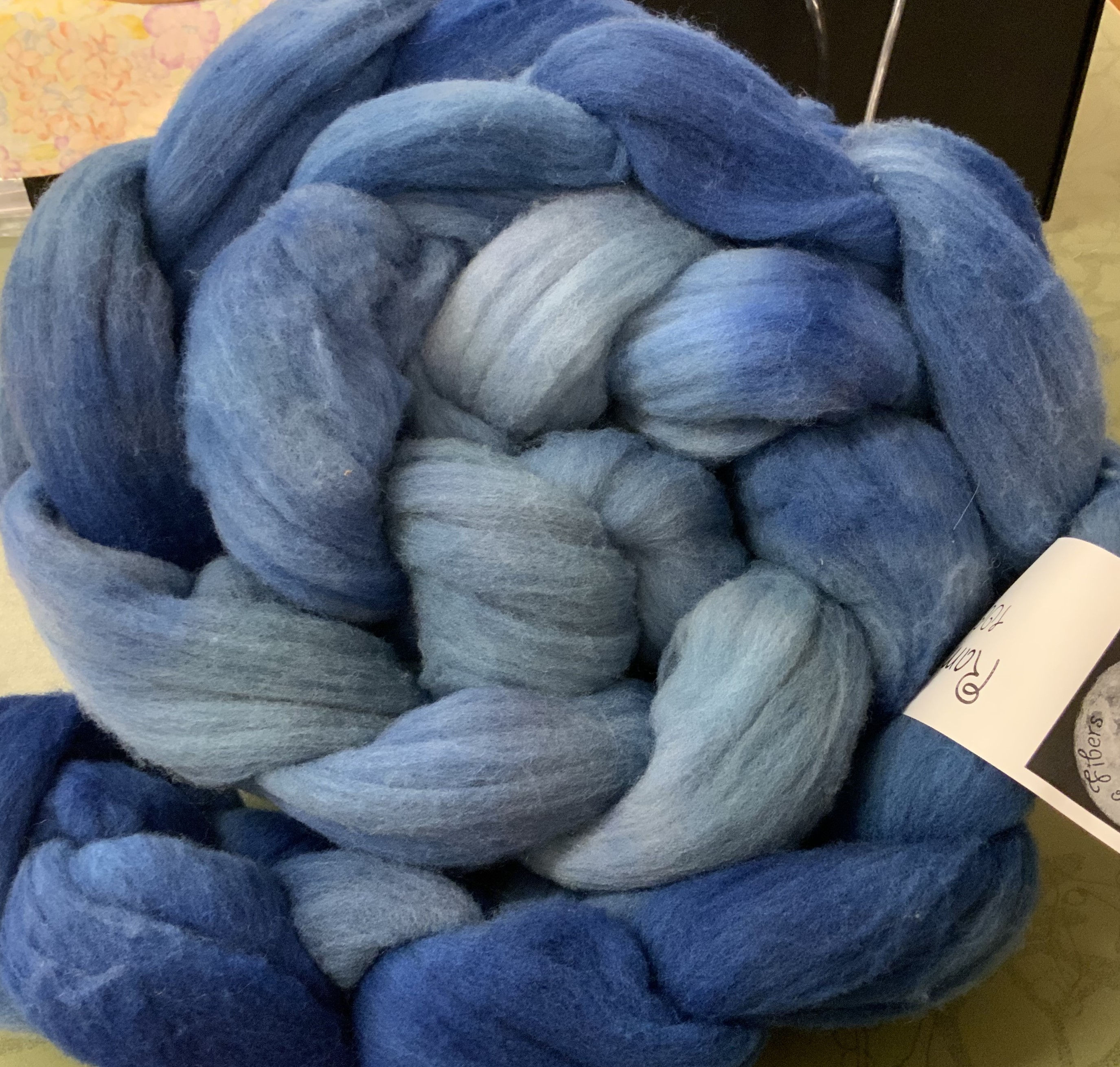 Rambouillet Hand Dyed Top - 115 g (4.0 oz) - Vision