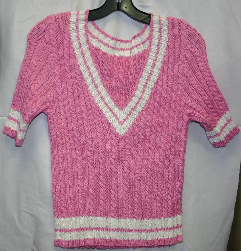 Hand Knit Garment GSS-003 - Small - Cotton