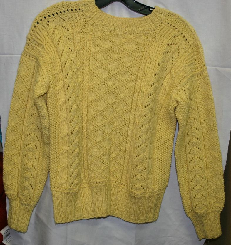 Hand Knit Garment GSS-017 - Small - Wool
