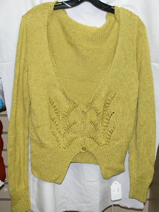 Hand Knit Garment GSS-023 - Small - Rayon Bamboo Blend