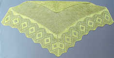 Heartstrings #A61 Get an Edge to Start Shawl Pattern