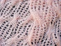 Heartstrings   #H61 Lace and Cables Scarf Pattern