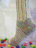 Heartstrings #S07 Mixed Jelly Beans Socks Pattern