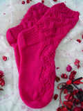 Heartstrings #T302 Modern Romance Socks Pattern