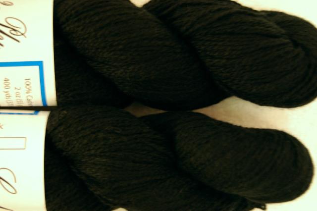 Ivy Brambles Cashmere 2-Ply Yarn - 07 Black