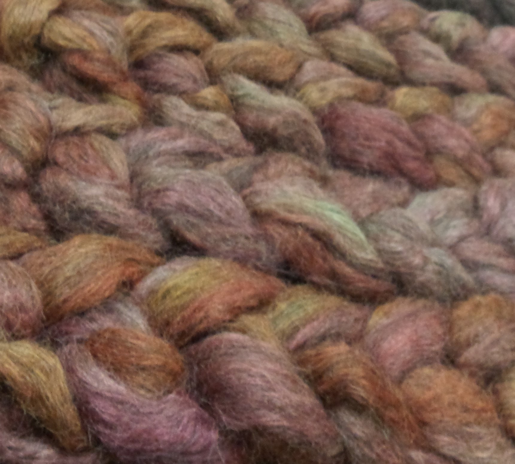 Bewitching Fibers Hand Dyed Gotland Lambswool Combed Top - 3.5 oz - Glorious
