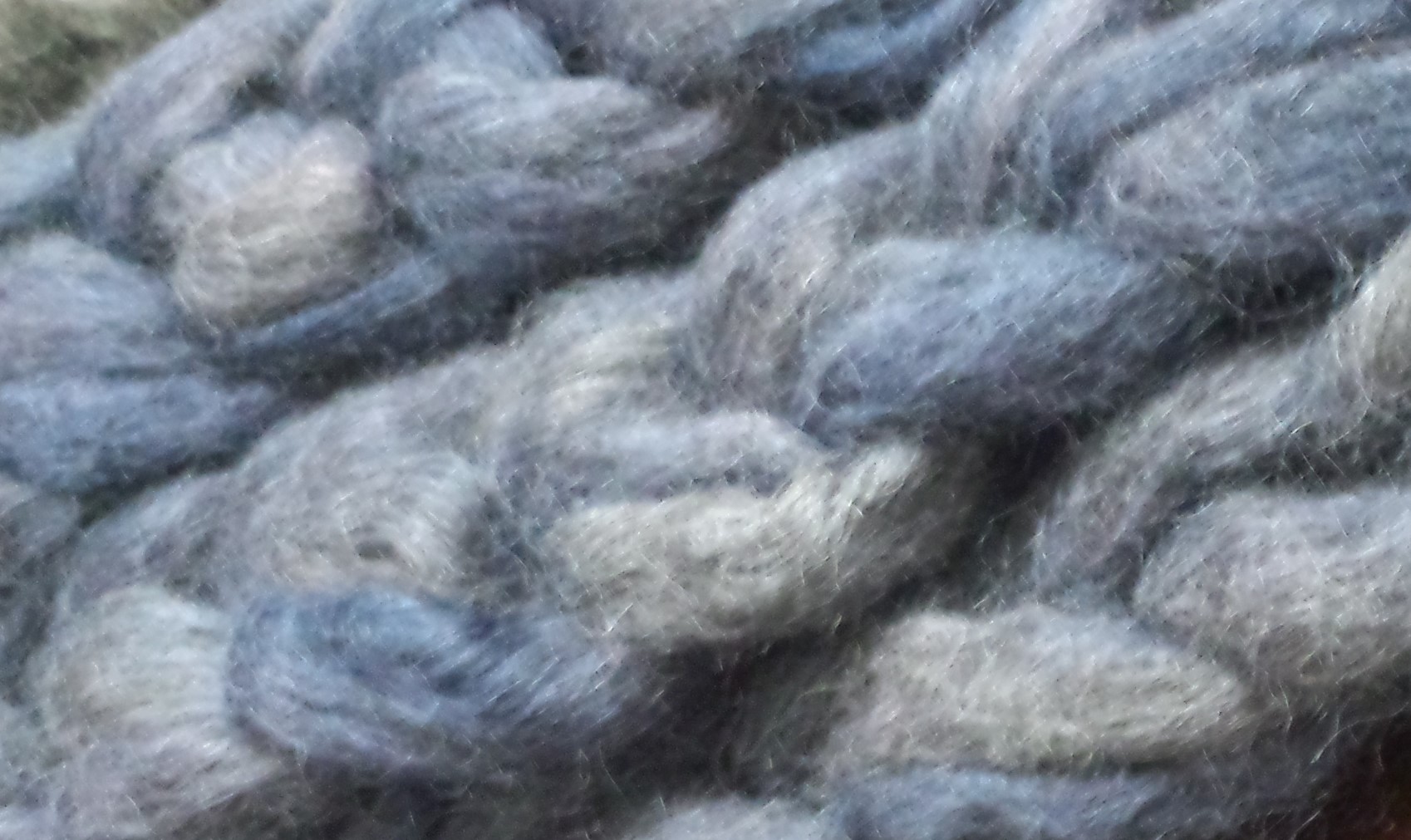 Bewitching Fibers Hand Dyed Gotland Lambswool Combed Top - 3.5 oz - Lobelia