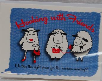 Hooking With Friends Greeting Card - Hooker