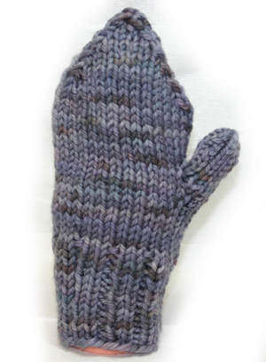 Cable Mitten - Aran Knitting for Beginners