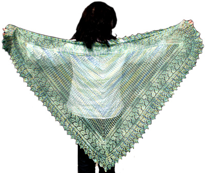 Hydrangea Shawl Kit