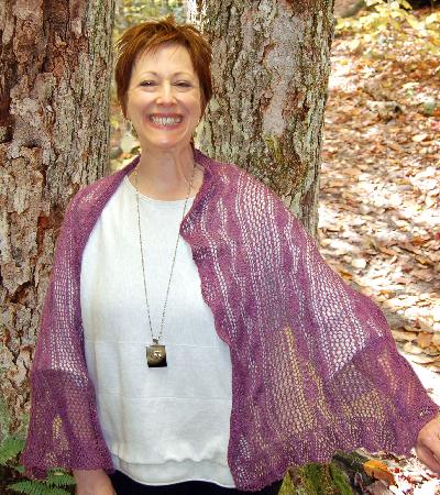 Ravelry: Shetland Triangle Lace Shawl pattern by Evelyn A